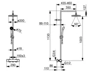 Oras Nova, Shower system, 7401U