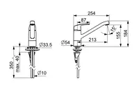 Oras Safira, Kitchen faucet, 1030S