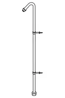 Oras, Shower pipe, 231031