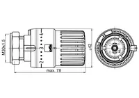 Oras Stabila, Thermostat part, M30x1.5, 443000