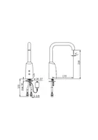 Oras Electra, Washbasin faucet, 6 V, 6331F