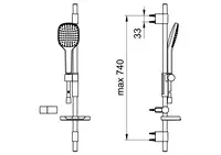 Oras Hydractiva Style, Duschset, 431