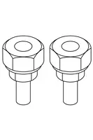 Oras, Installation coupling pair, 281100/2