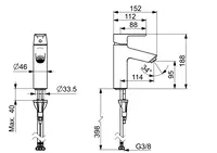 Oras Optima, Washbasin faucet, 2605F