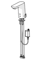 Oras Electra, Bateria umywalkowa, 6 V, Bluetooth, 6151FZ