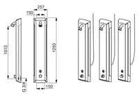 Oras Electra, Dusjpanel, 12 V, Bluetooth, 197112Z