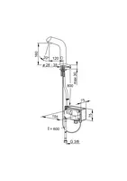 Oras Electra, Washbasin faucet, 24/48 V, Bluetooth, 6100Z