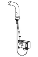 Oras Electra, Kran for drikkevann, 24/48 V, Bluetooth, 6209Z