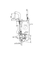 Oras Electra, Washbasin faucet, 230 V, 6205M