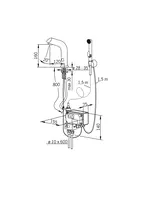 Oras Electra, Bateria umywalkowa, 24/48 V, Bluetooth, 6205Z