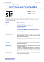 Approval/Declaration STF