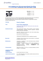 Approval/Declaration STF