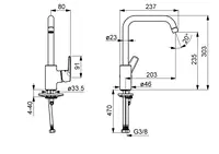 Oras Swea, Kitchen faucet, 1531F-106