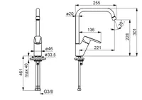 Oras Swea, Kitchen faucet, 1533F-106