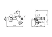 Oras, Feed mixing valve, Cu18, 420018