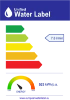 Godkendelse/Erklæring Unified Water Label