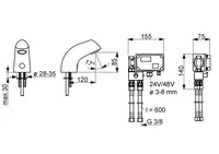 Oras Electra, Valamusegisti, 24/48 V, non-Bluetooth, 6114Q