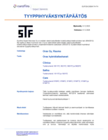 Approval/Declaration STF