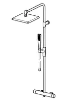 Oras Aurelia, Shower system, 160cc, 4757