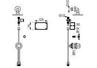 Oras Electra, Suihkuhana, 24/48 V, Bluetooth, 6403Z