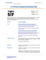 Approval/Declaration STF