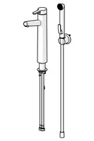 Oras Inspera, High washbasin faucet, 3002F