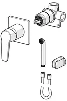 Oras Saga, Faucet set for bathroom, 3993