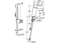 Oras Twista, Washbasin faucet, 3812F