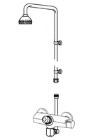 Oras Oramix, Shower faucet, 167100