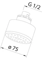 Oras, Headshower, 232110