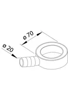 Oras, Drain coupling, 105385
