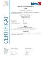 Approval/Declaration Kiwa SE Energymark