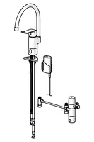 Oras Care, Bateria kuchenna, 3 V, non-Bluetooth, 5738FQ
