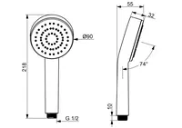 Oras Linea, Hand shower, 242601