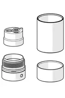 Oras Group, Raising kit, 20 mm, 290043