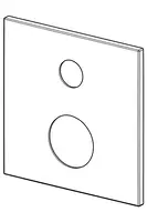 1019660V | Oras Group | Element natynkowy, 150x150 mm