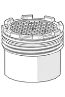 1020857V | Oras Group | Aerator and key, CACHE TT M16x1 HC PCA 1,2 gpm