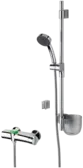 Shower faucet with shower set, 3 V