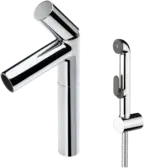 High washbasin faucet