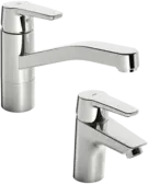 Oras Saga, Washbasin and kitchen faucet, 3923F