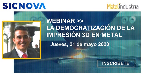 Finalizado >> LA DEMOCRATIZACIÓN DE LA IMPRESIÓN 3D EN METAL