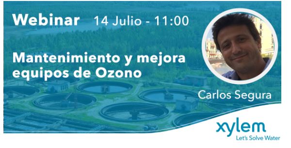 Mantenimiento y mejora equipos de Ozono - webinars de agua