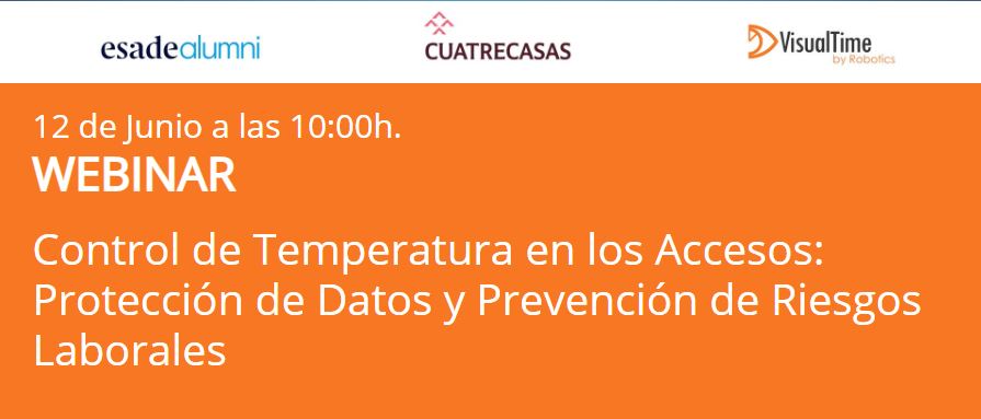 Control de Temperatura en los Accesos: Protección de Datos y Prevención de Riesgos Laborales  - webinar construcción