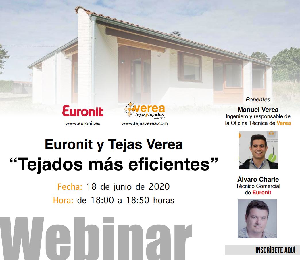 Webinar para profesionales de CANTABRIA: ‘Tejados más eficientes’  - webinar construcción y arquitectura