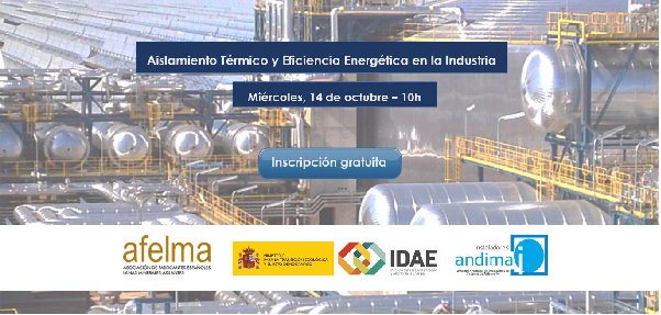 Aislamiento Térmico y Eficiencia Energética en la Industria - webinar profesional