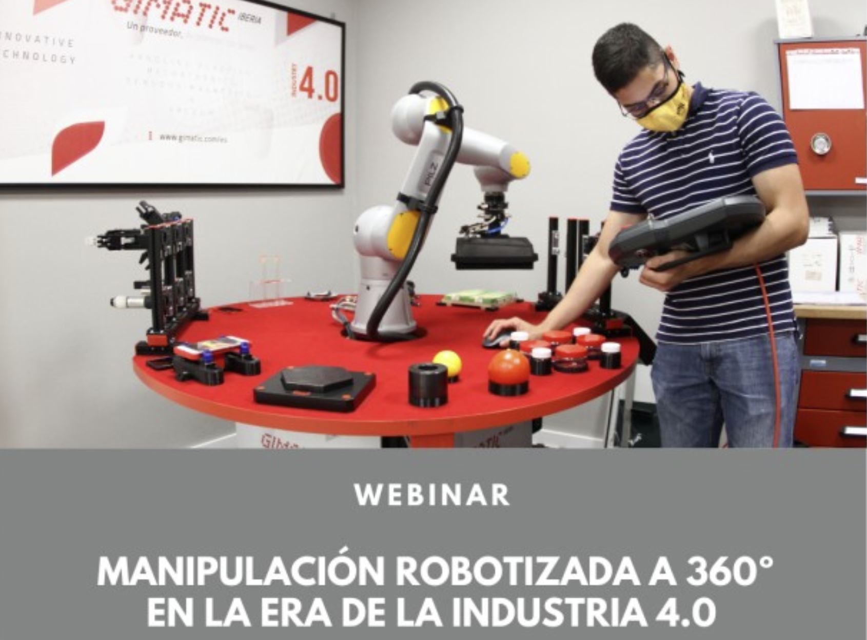 Manipulación robotizada a 360º en la era de la Industria 4.0 - webinar profesionales metal