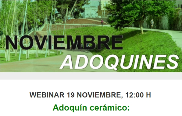 Adoquín cerámico, caminando hacia un urbanismo sostenible -  webinar profesional contruccion