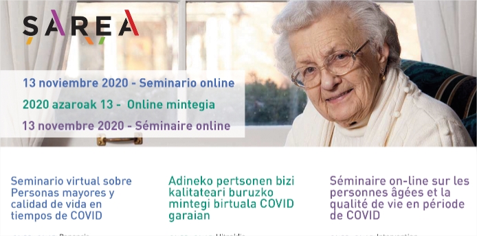 Personas mayores y calidad de vida en tiempos de COVID - webinar profesional salud