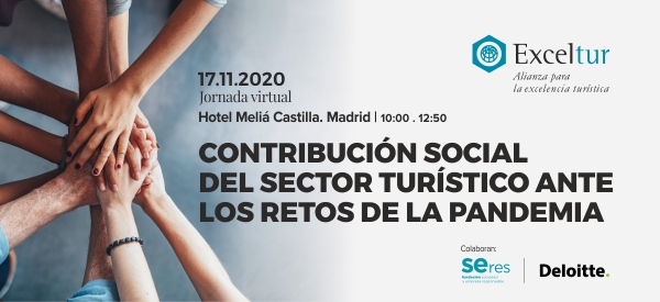 CONTRIBUCION SOCIAL DEL SECTOR TURISTICO ANTE LOS RETOS DE LA PANDEMIA - webinar profesional salud