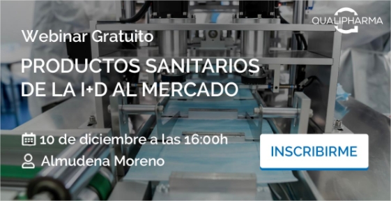 Producto Sanitario – De la I+D al mercado - webinar profesional pharma